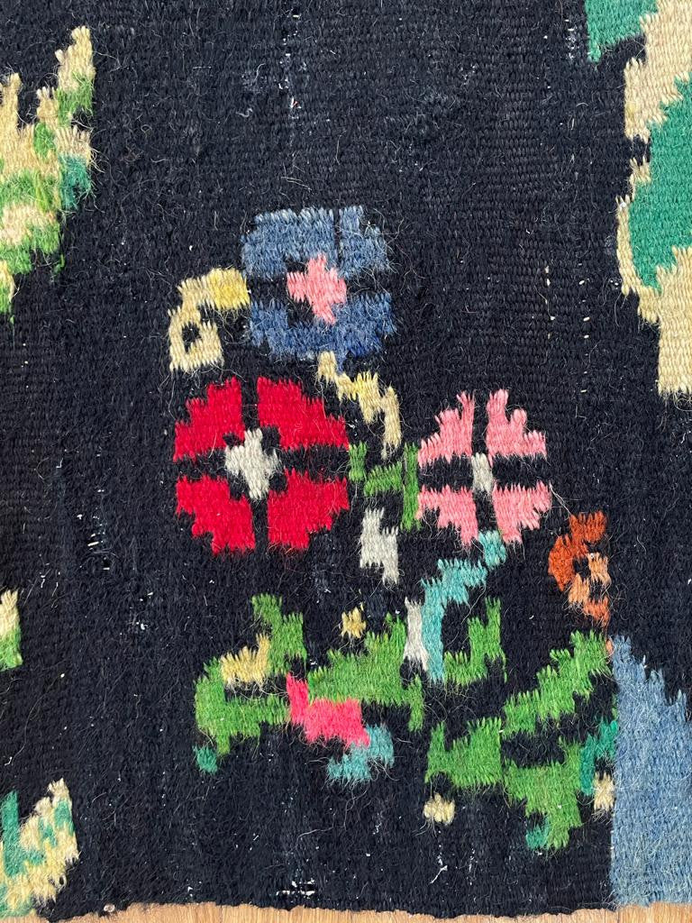 Vintage Muntenian Wool Rug with Lion, 255x195 cm, view 8