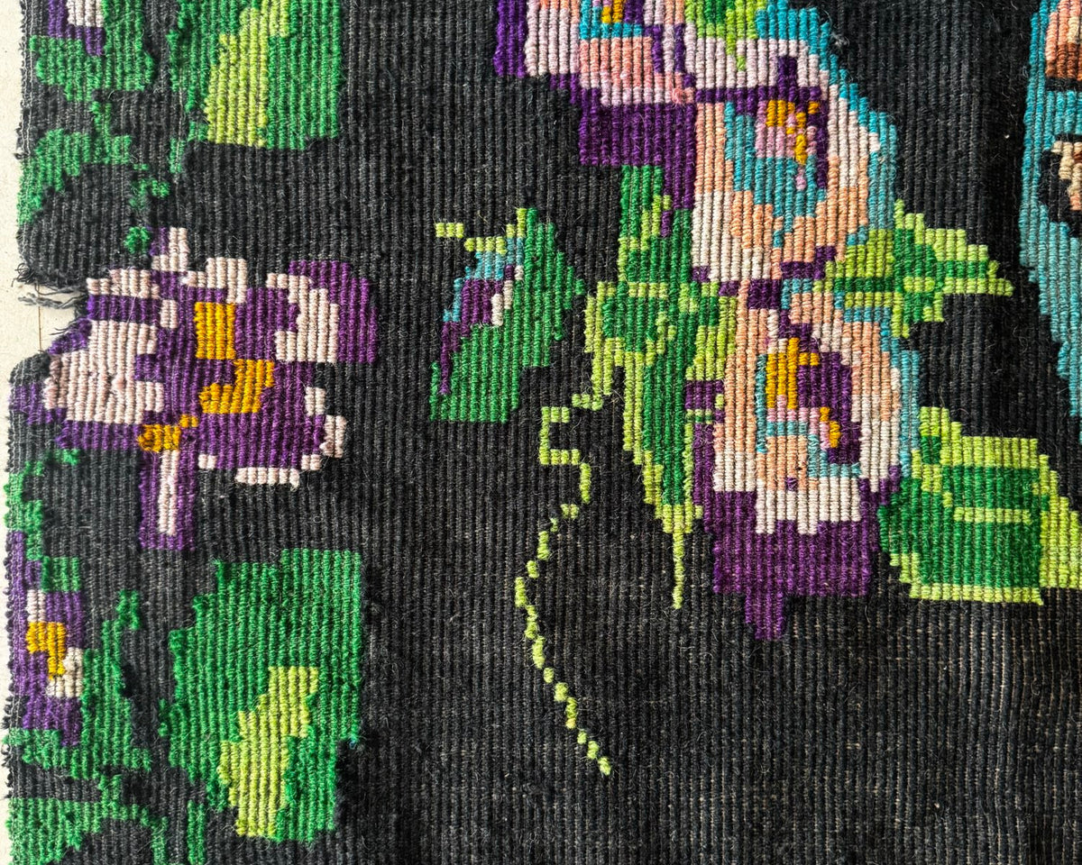 Vintage Floral Oltenian Wool Rug, 295x160 cm, view 8