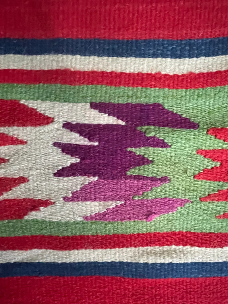 Vintage Geometric Romanian Kilim Rug, 290x158 cm, view 10