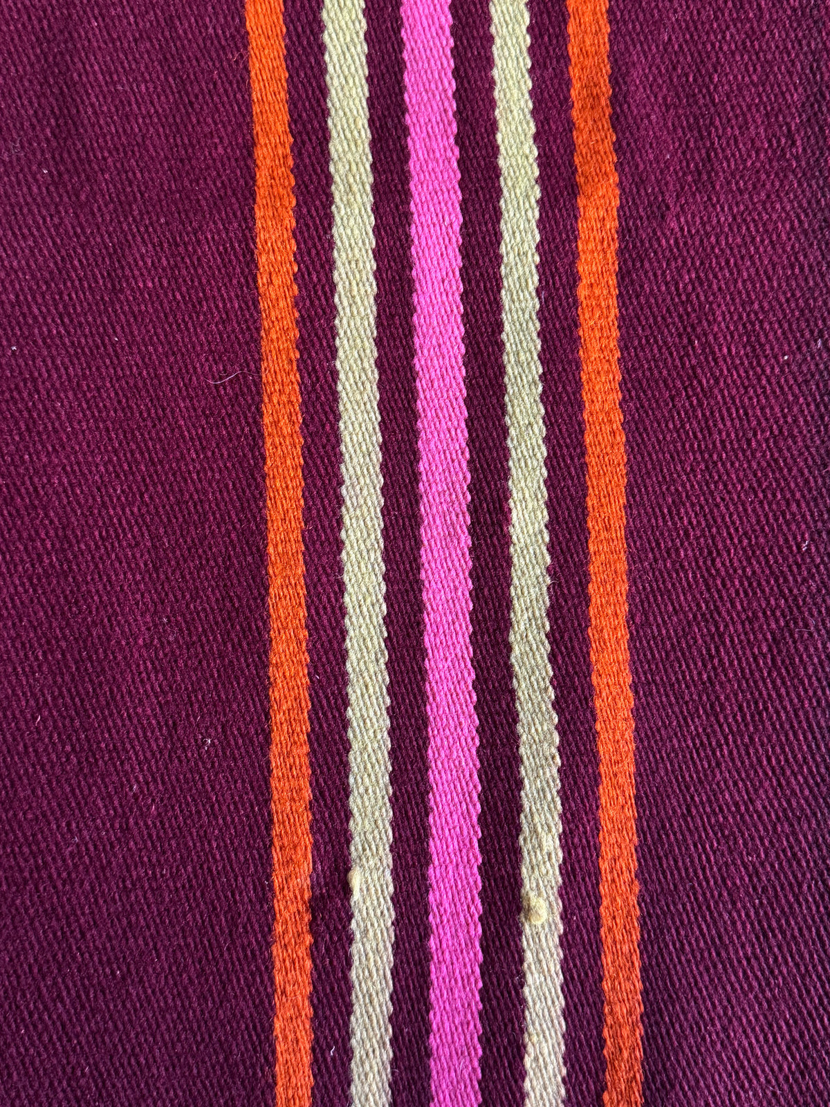 Vintage Striped Romanian Wool Runner Rug, 240x72 cm, view 6