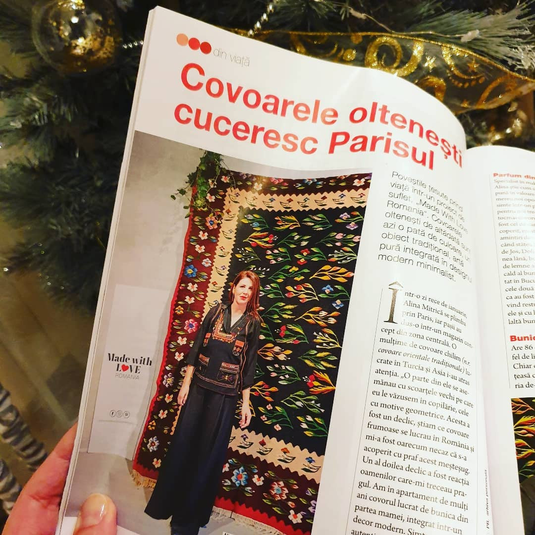 How Made with love Romania was born? Interview published by Woman magazine, December 2019