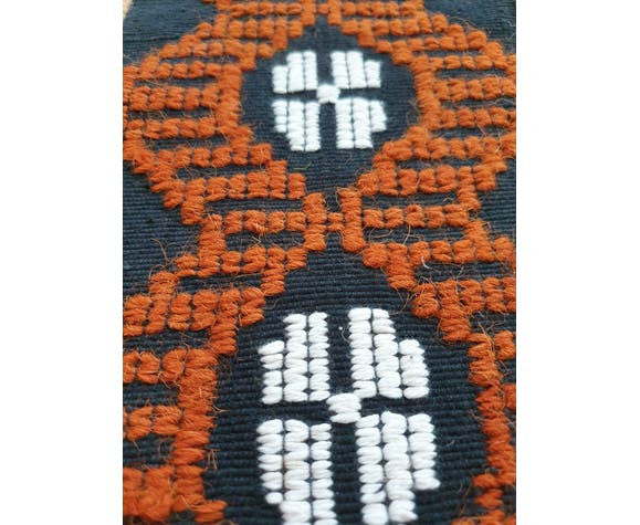 Handwoven Floral Banat Wool Rug, 196x142 cm, view 5