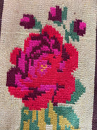 Vintage Green Floral Bessarabian Wool Rug, 300x200 cm, view 13