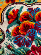 Handwoven Floral Bessarabian Wool Rug, 250x210 cm, view 12