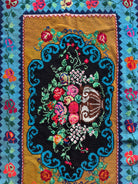 Cross-Stitch Wall Hanging, Flower Baskets, 275x95 cm, view 4