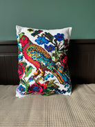 Embroidered Bird Pillow Case from Maramureș, 30x34 cm, view 2