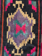 Vintage Geometric Maramureș Wool Runner Rug, 370x68 cm, view 11
