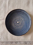 Horezu Ceramic Plate, Spiral Design, 21 cm, view 10