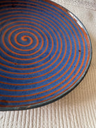 Horezu Ceramic Plate, Spiral Design, 21 cm, view 6
