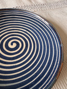 Horezu Ceramic Plate, Spiral Design, 21 cm, view 9
