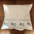 Handwoven Floral Pillow Case, Romania, 44x38 cm, view 2