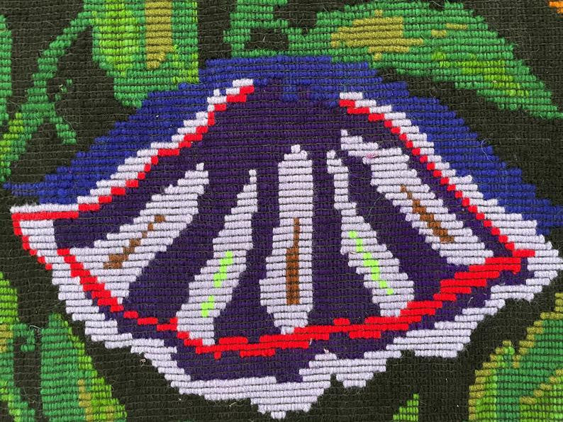 Handwoven Floral Romanian Wool Rug, 294x146 cm, view 5