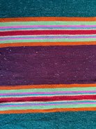 Vintage Green Striped Romanian Wool Runner Rug, 220x75 cm, view 7