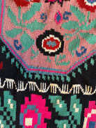 Handwoven Floral Transylvanian Wool Runner Rug, 328x140 cm, view 9