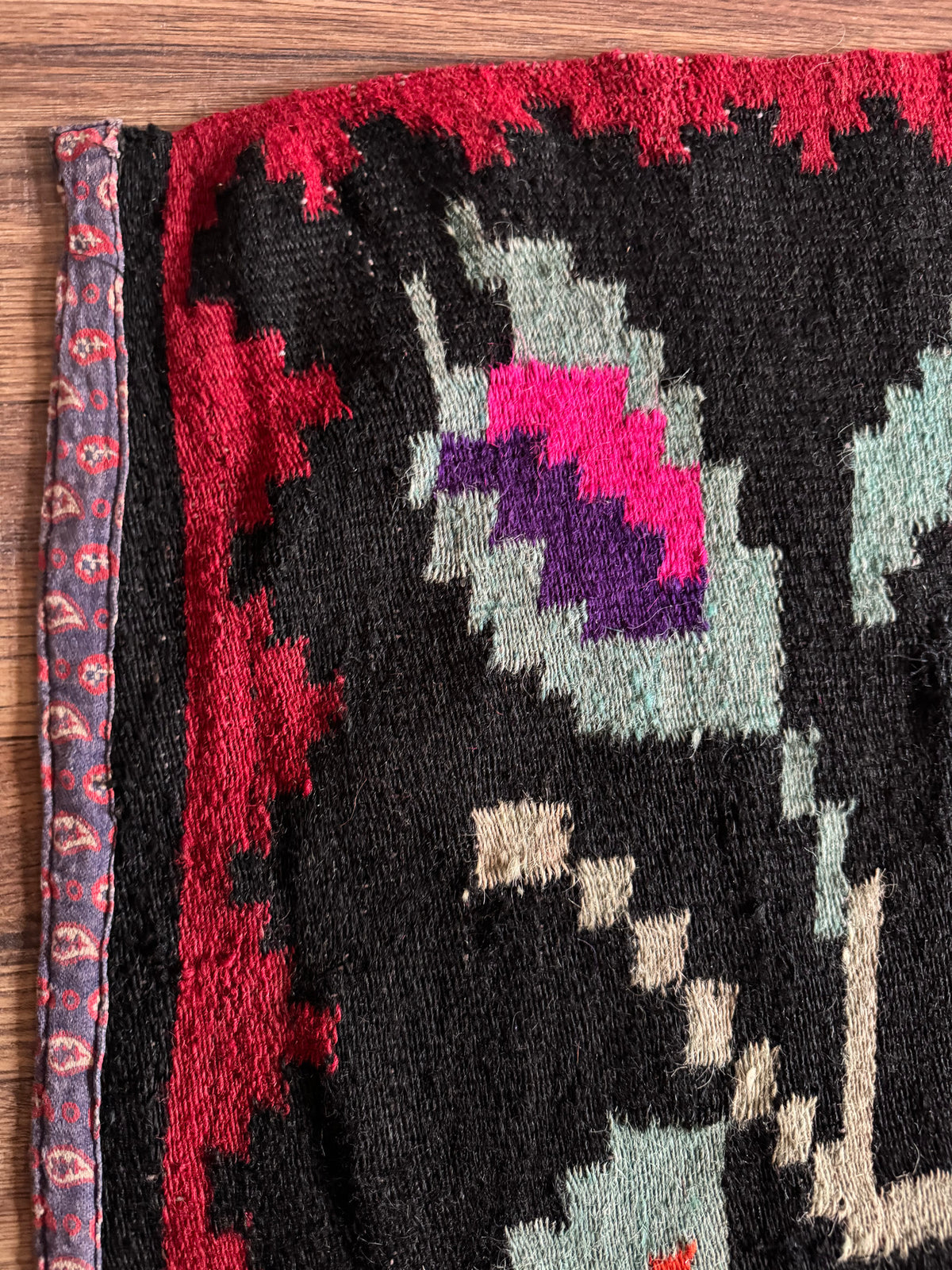 Vintage Floral Maramureș Wool Runner Rug, 368x67 cm, view 10