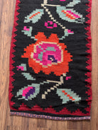 Vintage Floral Maramureș Wool Runner Rug, 368x67 cm, view 11