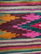 Handwoven Geometric Maramureș Hemp Kilim Rug, 195x135 cm, view 6