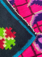 Handwoven Floral Maramureș Wool Kilim Rug, 226x168 cm, view 13