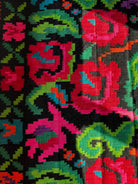 Handwoven Floral Moldavian Wool Runner Rug, 290x125 cm, view 4