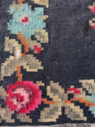Old Floral Bessarabian Wool Rug, 290x180 cm, view 14