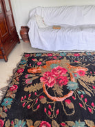 Old Floral Bessarabian Wool Rug, 290x180 cm, view 5
