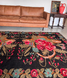 Old Floral Bessarabian Wool Rug, 290x180 cm, view 6