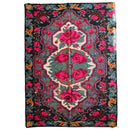 Old Floral Bessarabian Wool Rug, 300x200 cm