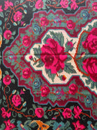 Old Floral Bessarabian Wool Rug, 300x200 cm, view 5