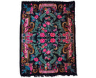 Old Floral Bessarabian Wool Rug, 390x238 cm