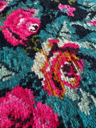 Old Floral Bessarabian Wool Rug, 390x238 cm, view 10