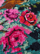 Old Floral Bessarabian Wool Rug, 390x238 cm, view 13