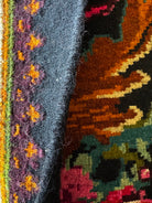 Old Floral Bessarabian Wool Rug, 390x238 cm, view 15