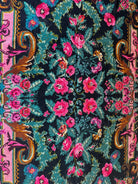 Old Floral Bessarabian Wool Rug, 390x238 cm, view 7