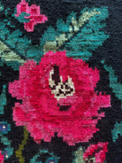 Old Floral Bessarabian Wool Rug, 390x238 cm, view 9