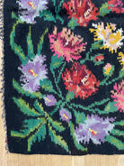 Old Floral Romanian Wool Rug, 315x185 cm, view 4