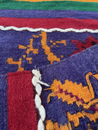 Vintage Floral Oltenian Wool Rug, 353x157 cm, view 4
