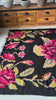 One-of-a-kind Romanian vintage rug with colourful traditional patterns