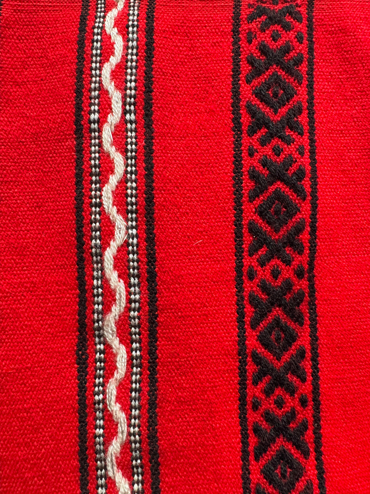 Red Romanian Pattern Table Runner, 137x40 cm, view 11