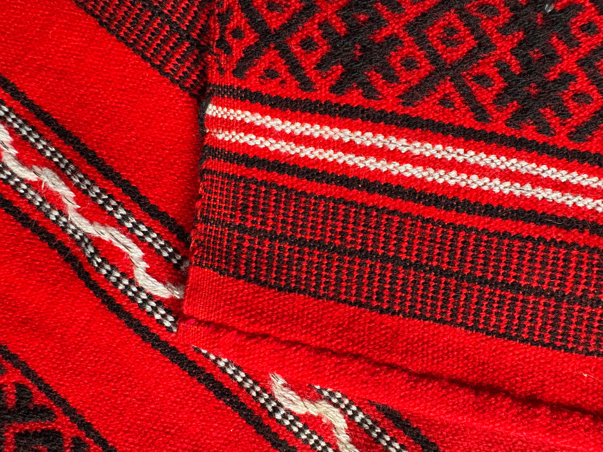 Red Romanian Pattern Table Runner, 137x40 cm, view 6