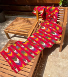 Vintage Red Striped Moldavian Wool Runner Rug, 280x49 cm, view 4