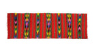 Vintage Red Striped Romanian Wool Runner Rug, 225x80 cm