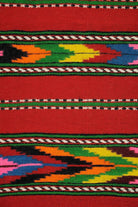 Vintage Red Striped Romanian Wool Runner Rug, 225x80 cm, view 3