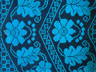 Handwoven Black Floral Romanian Runner Rug, 220x70 cm, view 11
