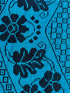 Handwoven Black Floral Romanian Runner Rug, 220x70 cm, view 12