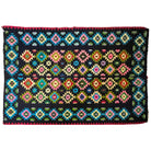 Vintage Geometric Romanian Wool Kilim Rug, 250x172 cm