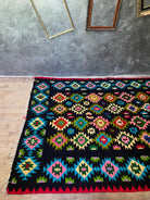 Vintage Geometric Romanian Wool Kilim Rug, 250x172 cm, view 3