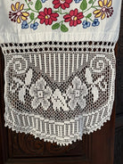Romanian Folk Towel, Cross-Stitch and Lace, 160x40 cm, view 5