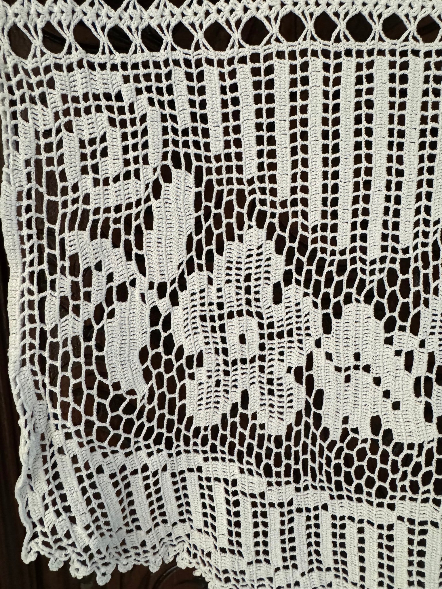 Romanian Folk Towel, Cross-Stitch and Lace, 160x40 cm, view 6