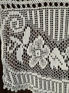 Romanian Folk Towel, Cross-Stitch and Lace, 160x40 cm, view 6