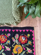 Vintage Floral Romanian Rug, 258x138 cm, view 5